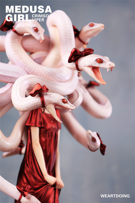 WeArtDoing x Yoshioka Medusa Girl Crimson Viper Art Figure