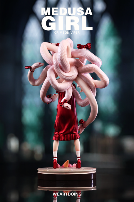 WeArtDoing x Yoshioka Medusa Girl Crimson Viper Art Figure