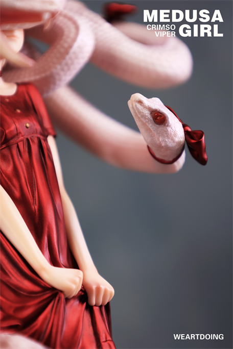 WeArtDoing x Yoshioka Medusa Girl Crimson Viper Art Figure