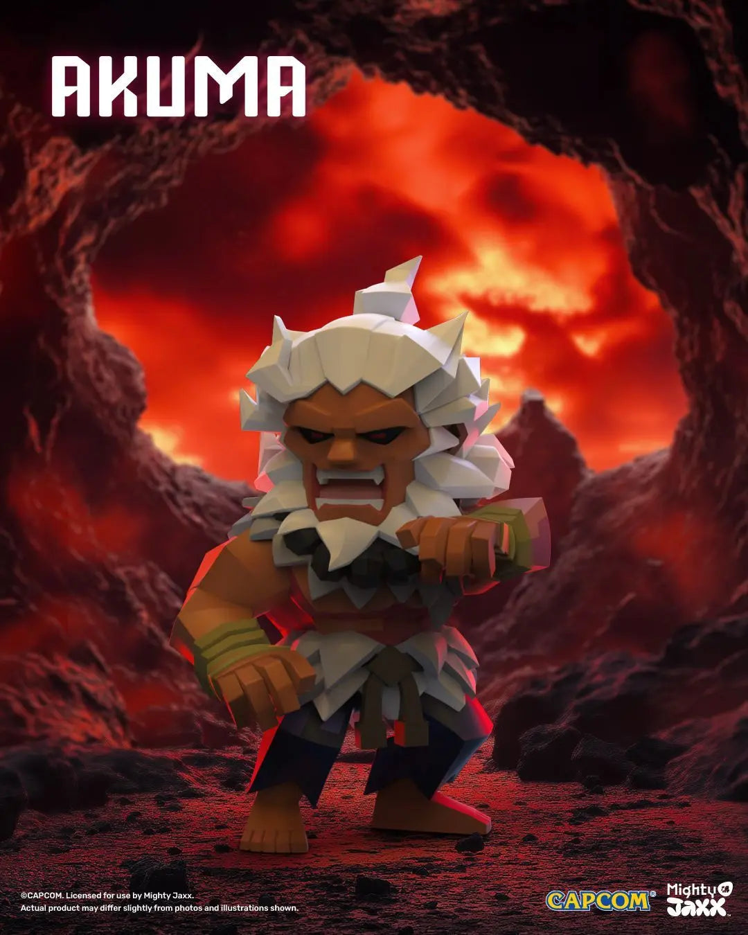 Mighty Jaxx Arcade Street Fighter Akuma