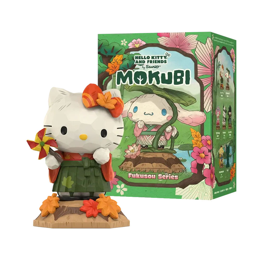 Mighty Jaxx Mokubi: Sanrio Fukusou Series Blind Box Hello Kitty