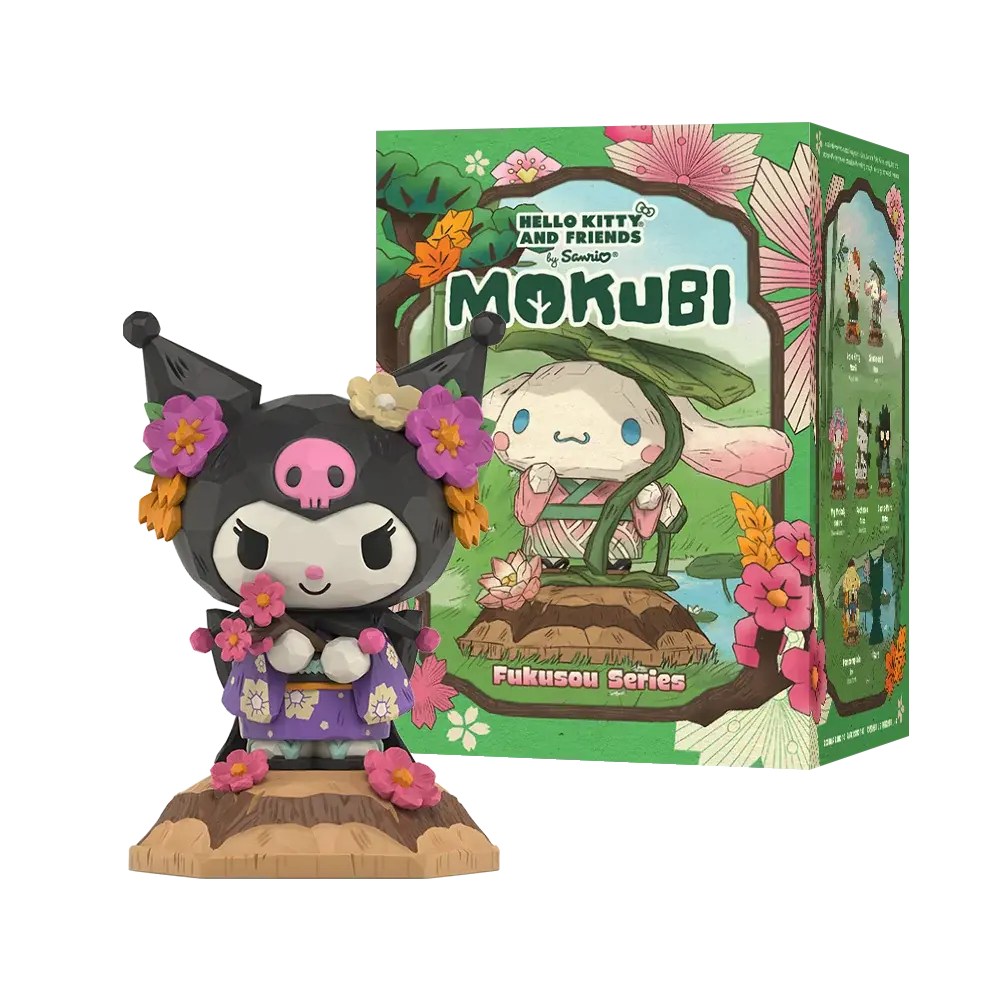 Mighty Jaxx Mokubi: Sanrio Fukusou Series Blind Box Kuromi