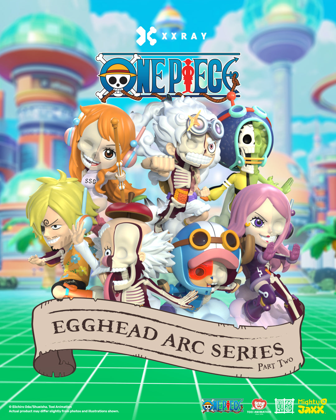 Mighty Jaxx One Piece Freeny's Hidden Dissectibles Egghead Arc Edition