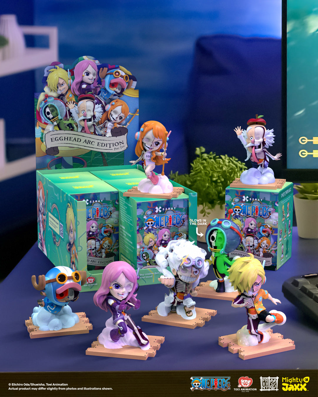 Mighty Jaxx One Piece Freeny's Hidden Dissectibles Egghead Arc Edition