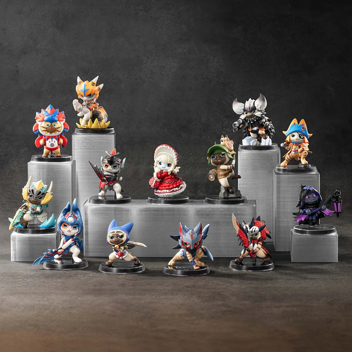 POP MART Capcom Monster Hunter Palico Armored Felyne Figure Series