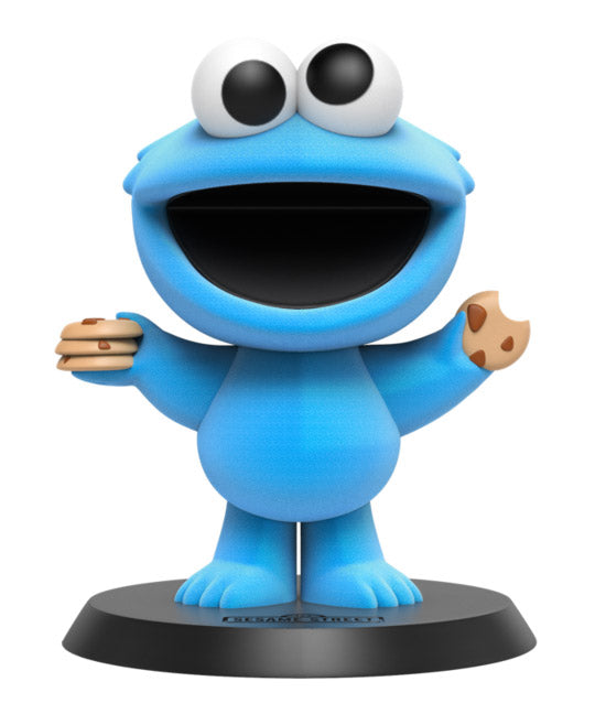Mighty Jaxx Furr Fwenz Sesame Street Monster with cookies