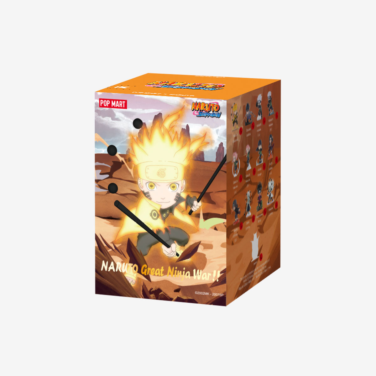 POP MART NARUTO Ninkai Taisen Series Figures Blind Box
