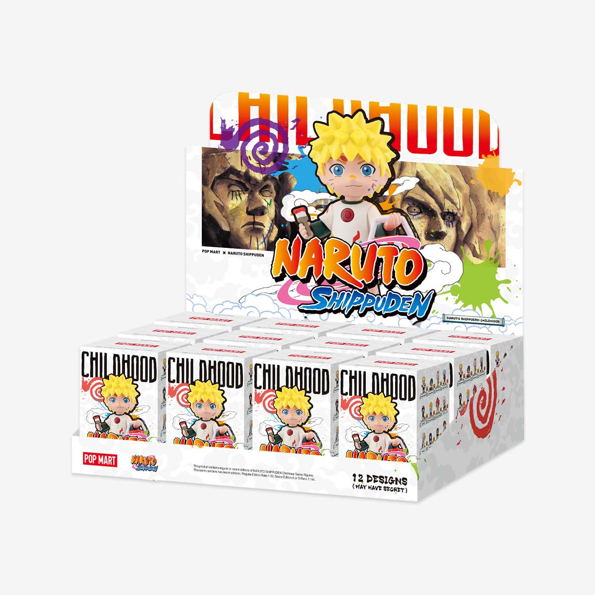POP MART x GONG NARUTO SHIPPUDEN Childhood Series Anime Figures