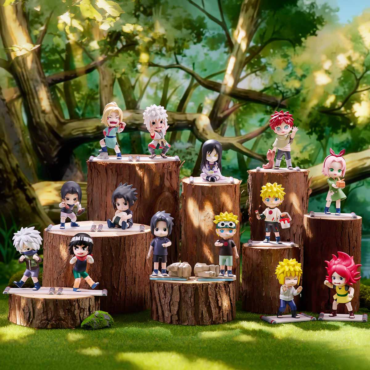 POP MART x GONG NARUTO SHIPPUDEN Childhood Series Anime Figures