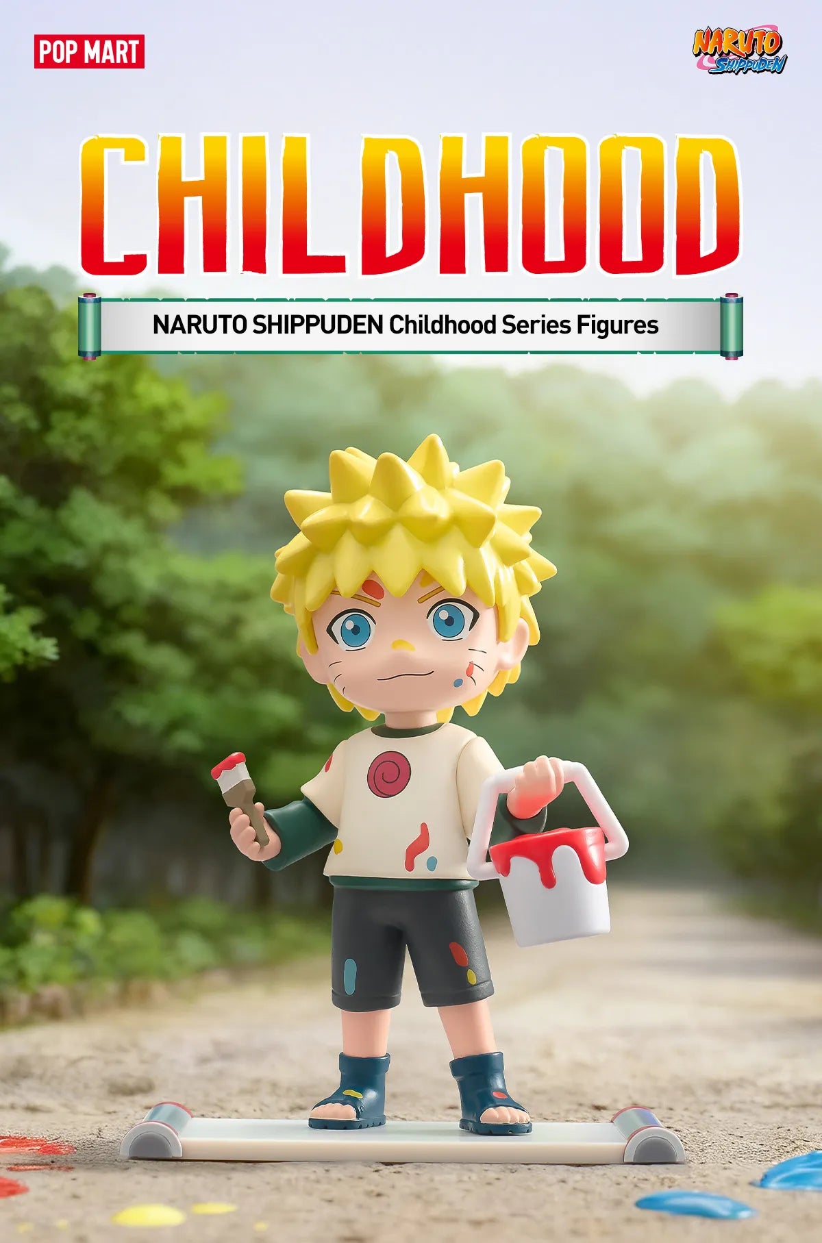 POP MART x GONG NARUTO SHIPPUDEN Childhood Series Anime Figures