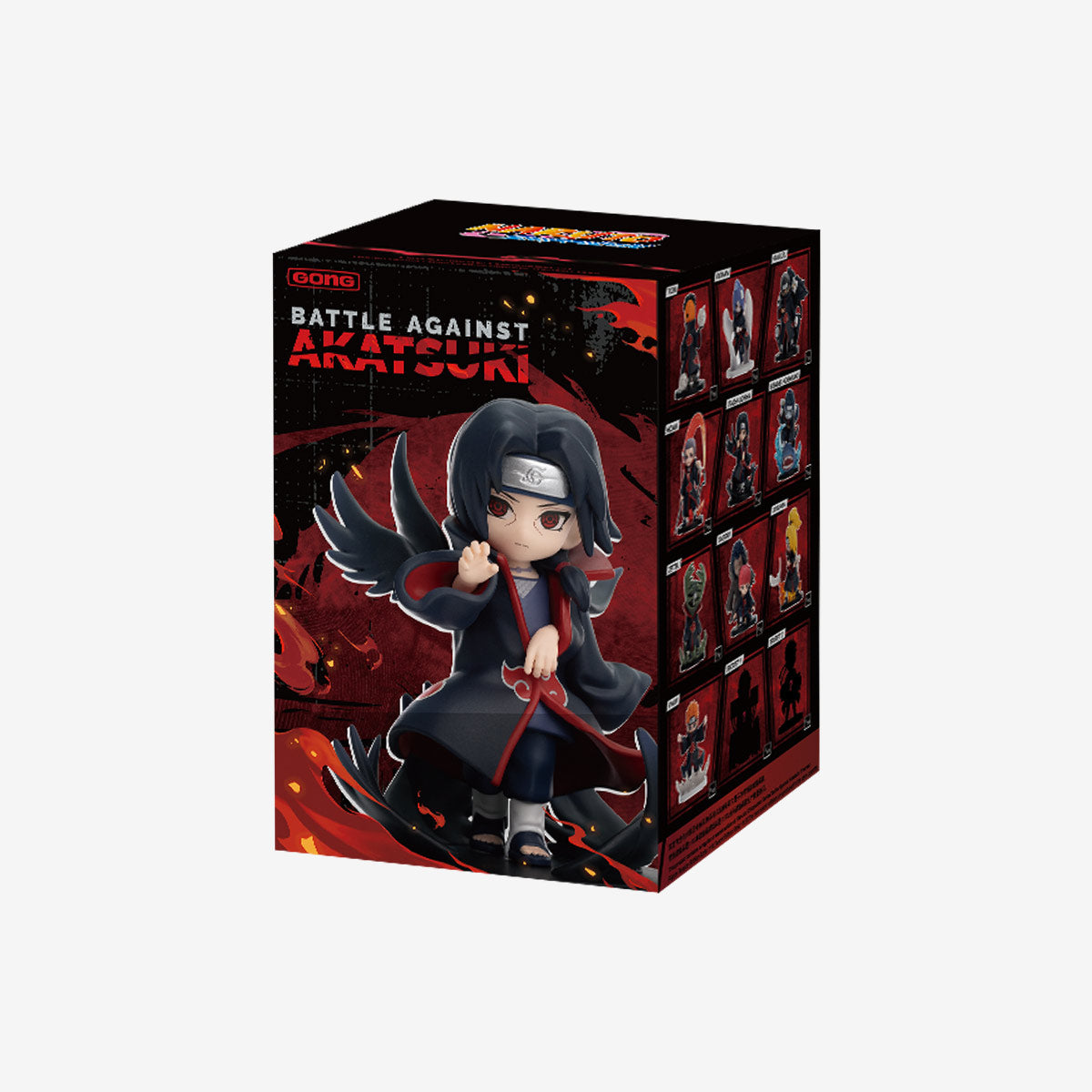 POP MART x GONG Naruto Shippuden Series Battle Against Akatsuki Themed Figure