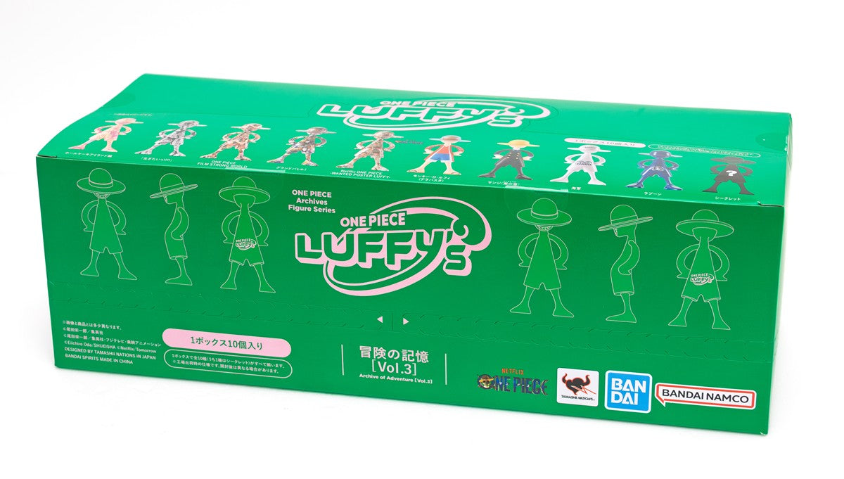 Bandai One Piece Luffy's Archive of Adventure Vol.3 