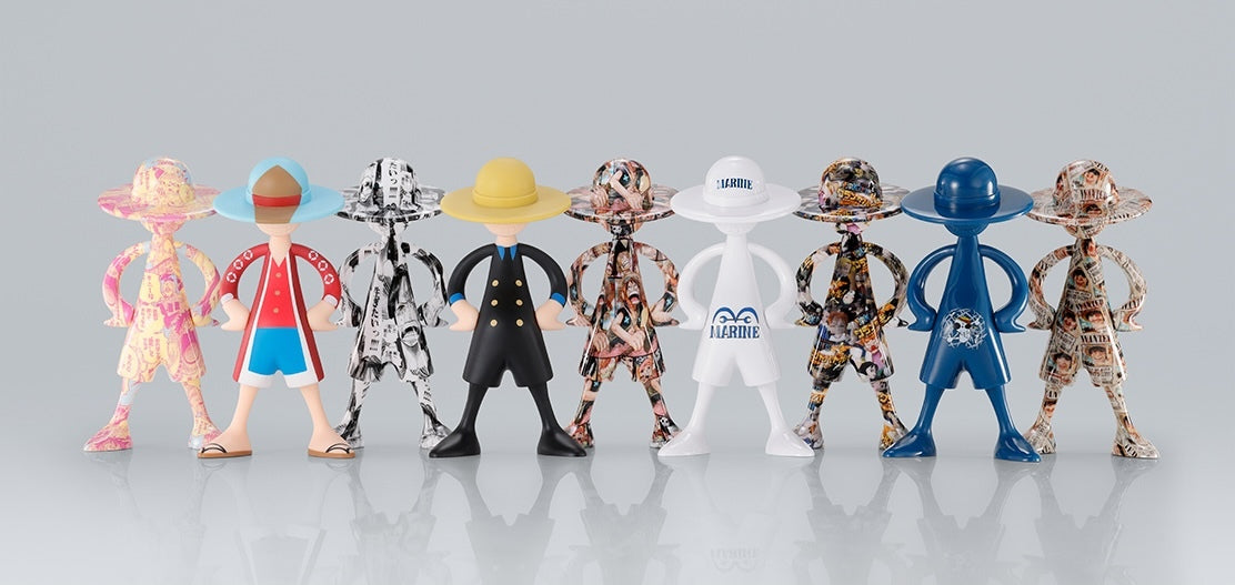 Bandai One Piece Luffy's Archive of Adventure Vol.3 Box of 10 Figures
