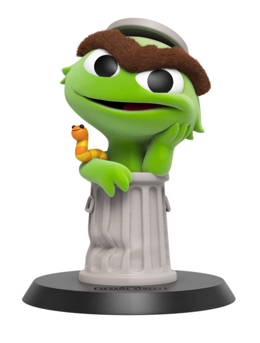 Mighty Jaxx Furr Fwenz Sesame Street Oscar with Slimy