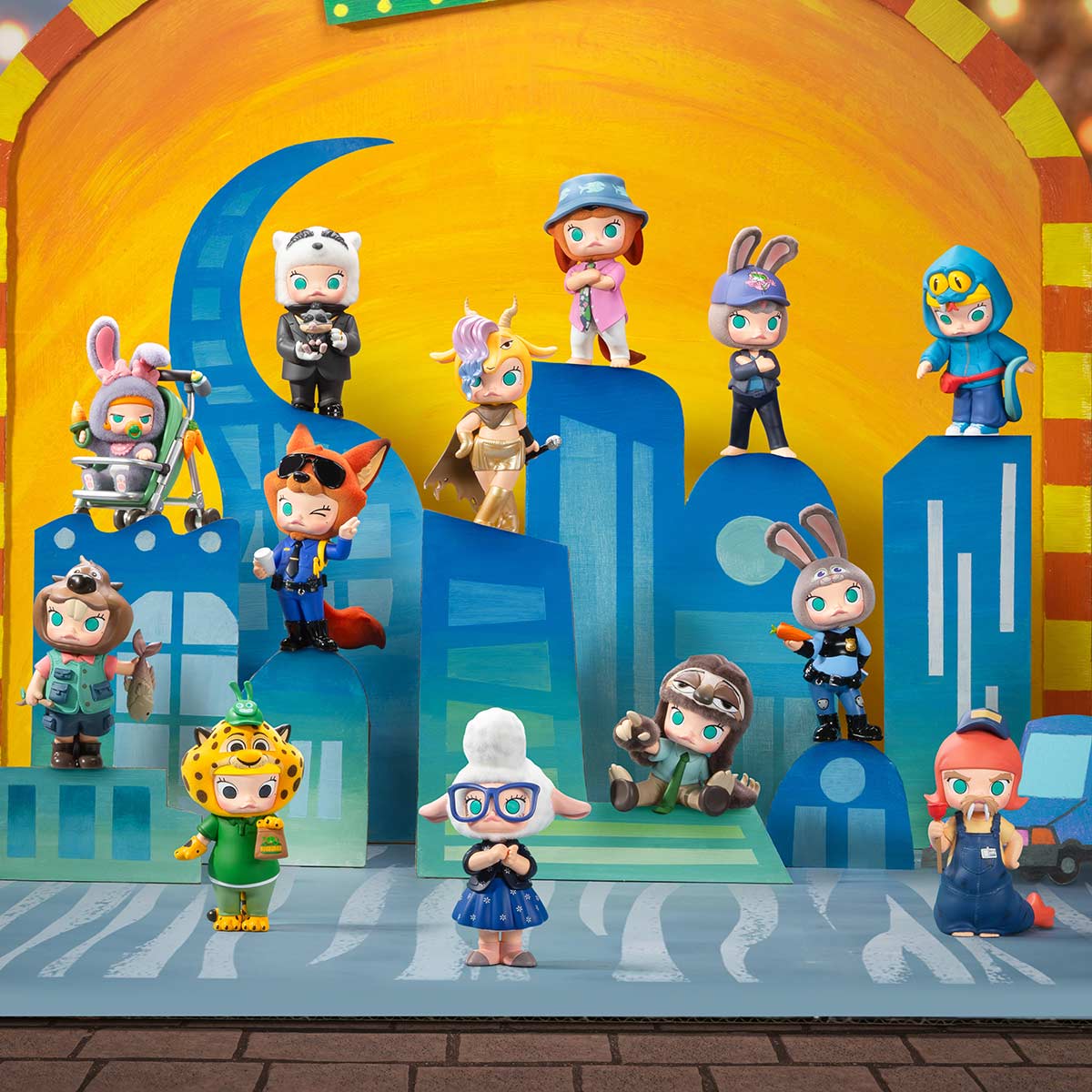 POP MART MOLLY × Zootopia Co-branded Series Figure