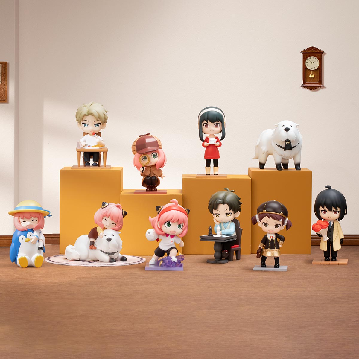 POP MART x GONG - SPY × FAMILY Daily Life Series Anime Figures