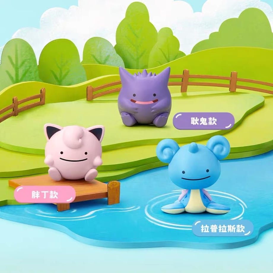 Funism Pokémon Tiny Adventures Ditto As Q-Face Blind Box