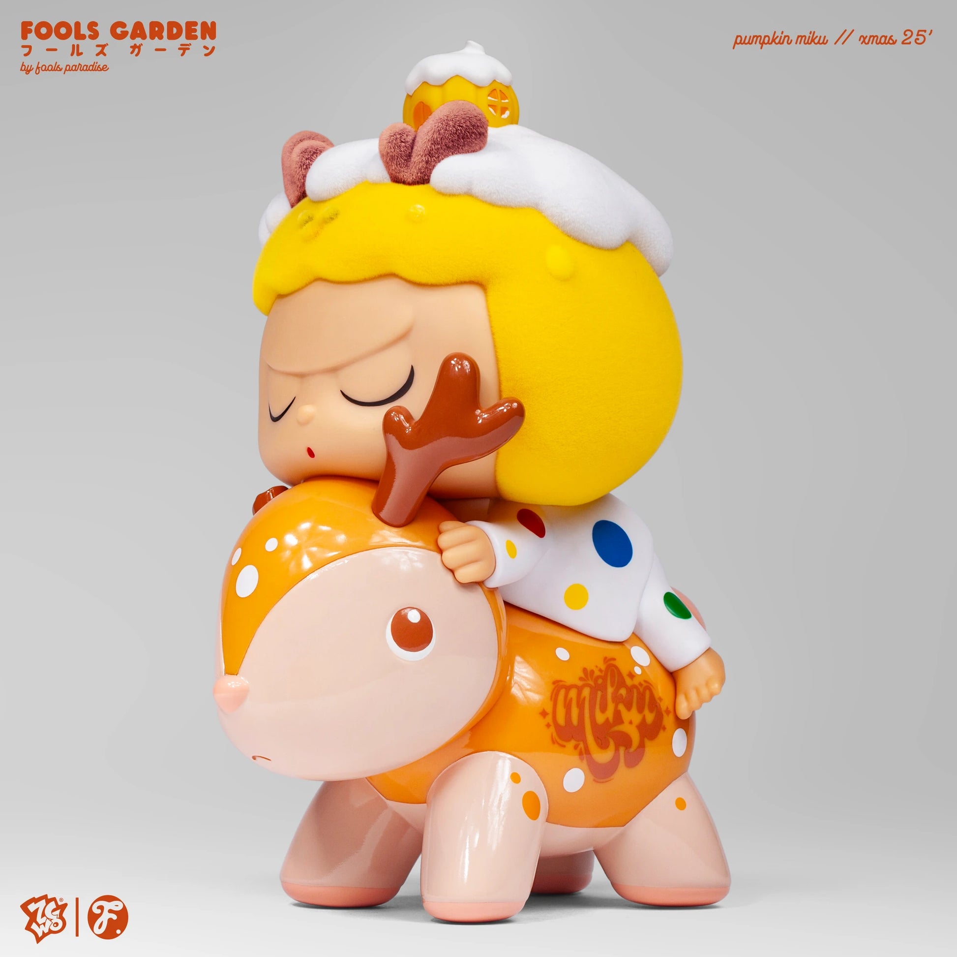 Fools Paradise Pumpkin Miku Xmas 25' Vinyl Figure