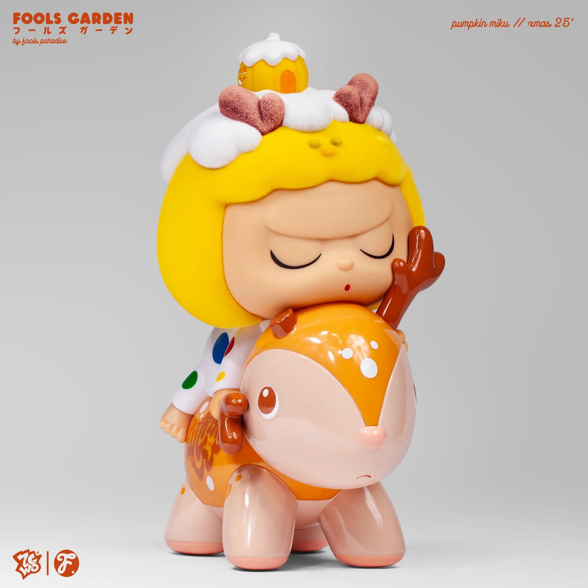 Fools Paradise Pumpkin Miku Xmas 25' Vinyl Figure