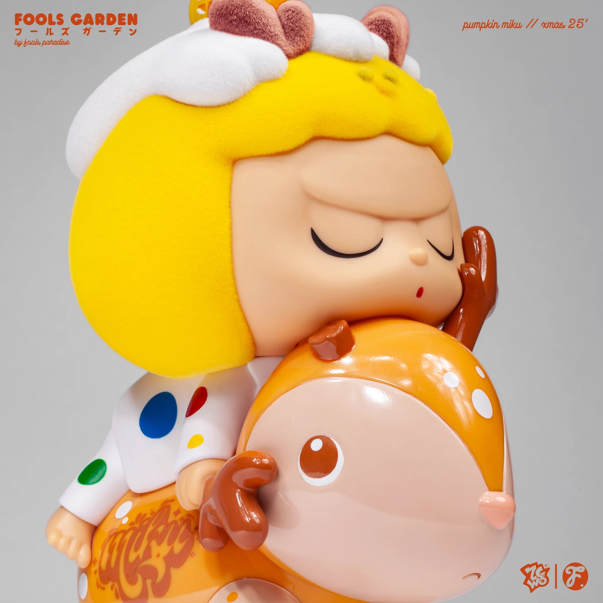 Fools Paradise Pumpkin Miku Xmas 25' Vinyl Figure