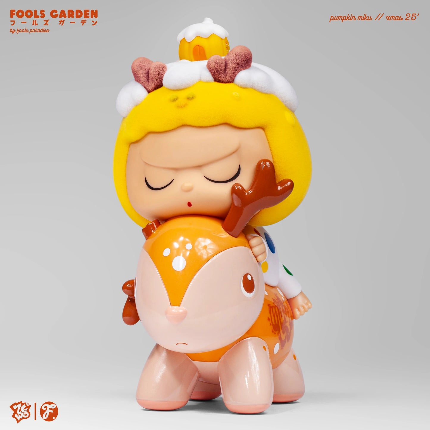 Fools Paradise Pumpkin Miku Xmas 25' Vinyl Figure