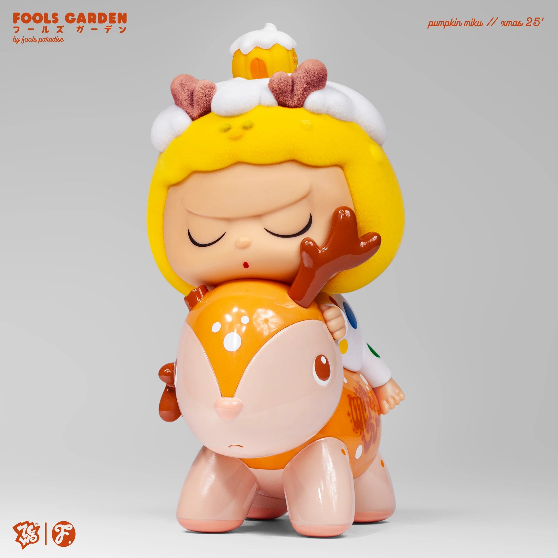 Fools Paradise Pumpkin Miku Xmas 25' Vinyl Figure