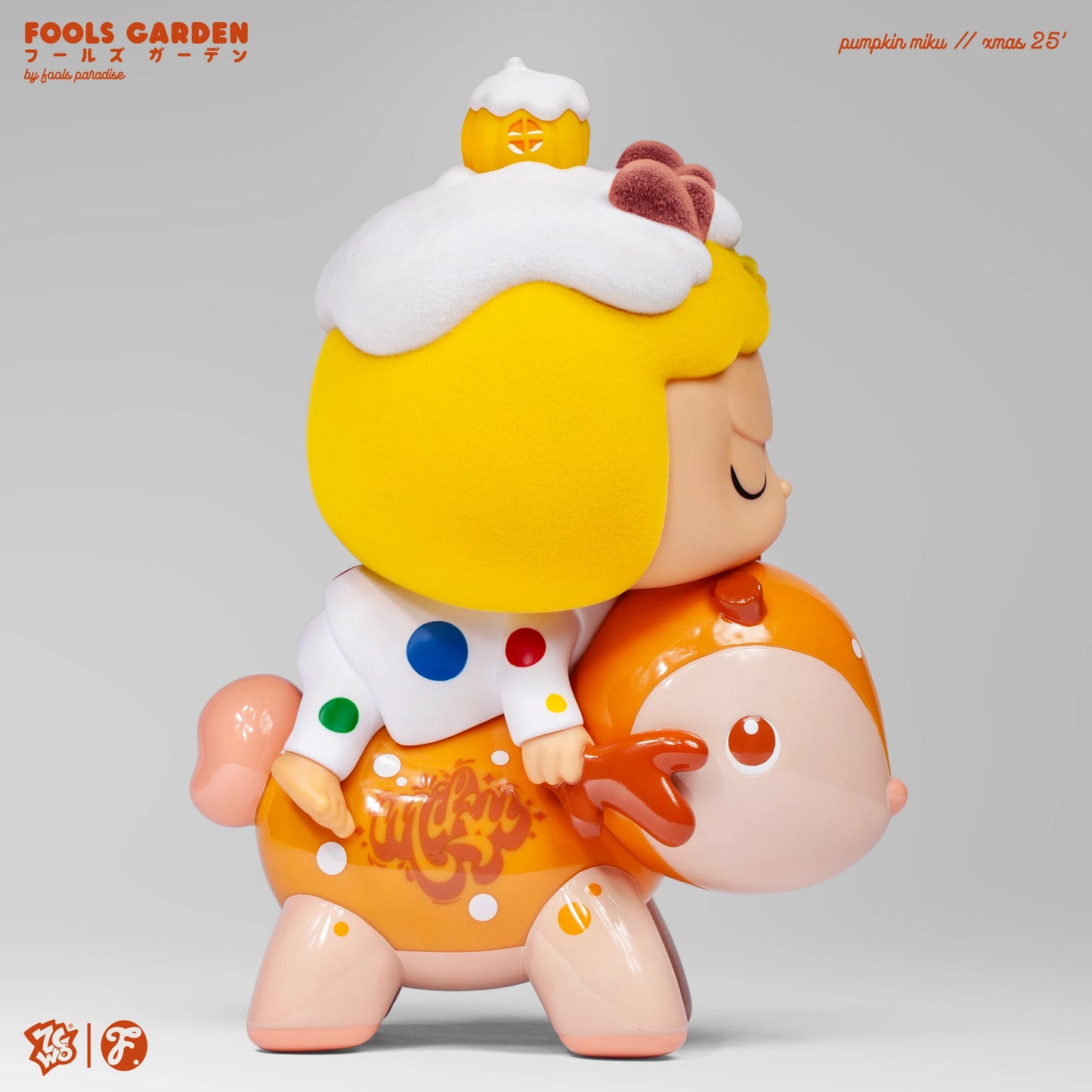 Fools Paradise Pumpkin Miku Xmas 25' Vinyl Figure