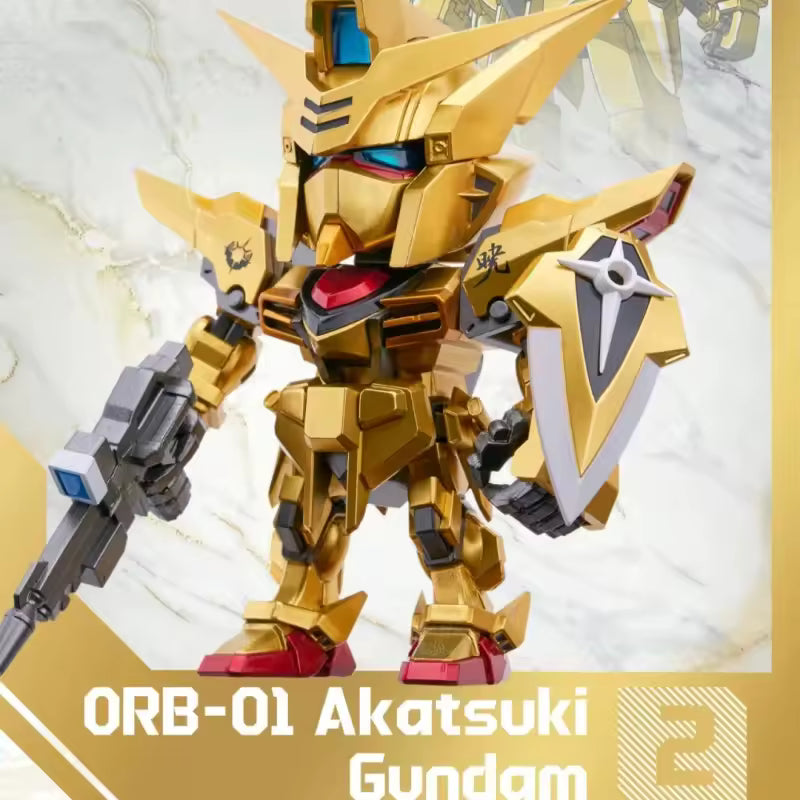 Bandai QMSV Gundam Mini Gold Team Blind Box