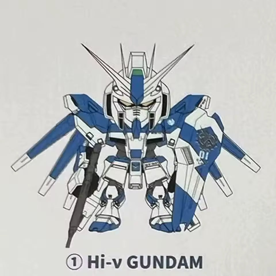 Bandai QMSV Mini Hi-ν Gundam Blind Box Figures