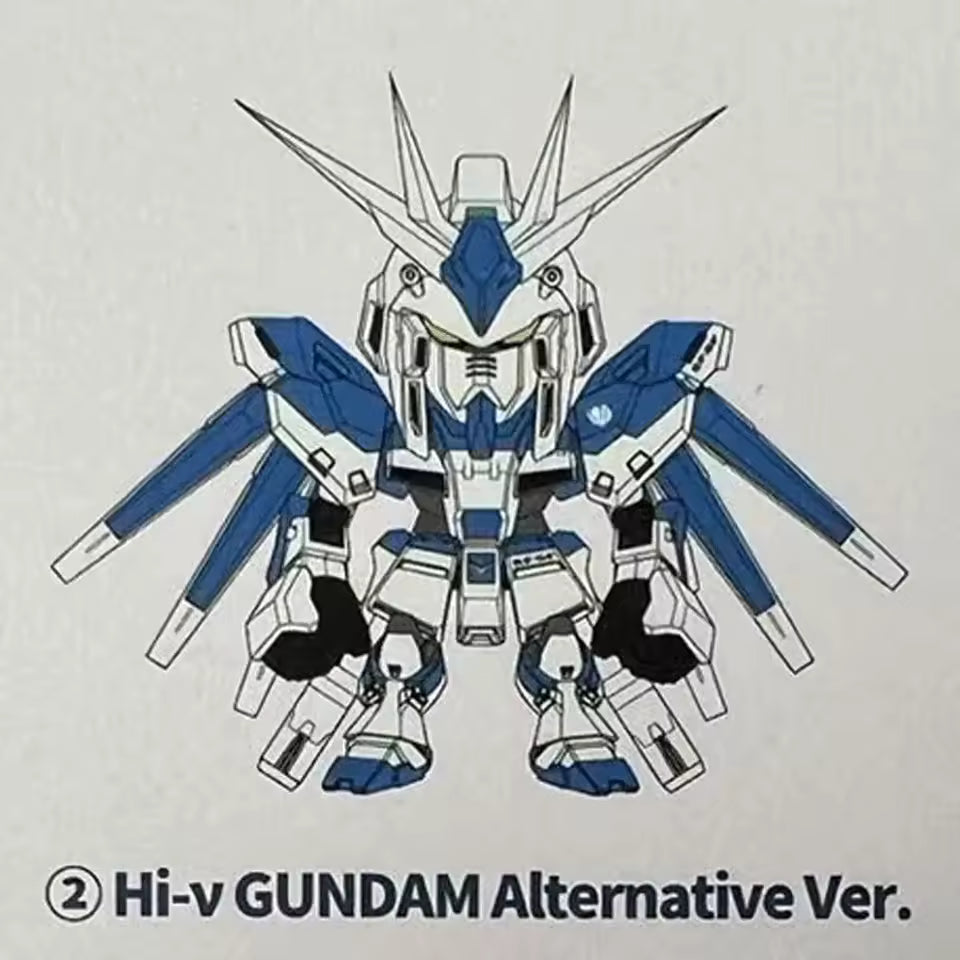 Bandai QMSV Mini Hi-ν Gundam Blind Box Figures