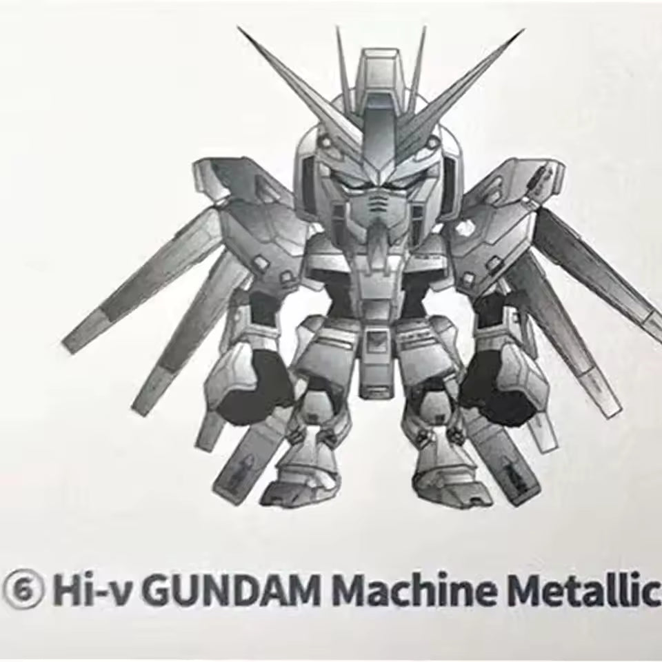 Bandai QMSV Mini Hi-ν Gundam Blind Box Figures