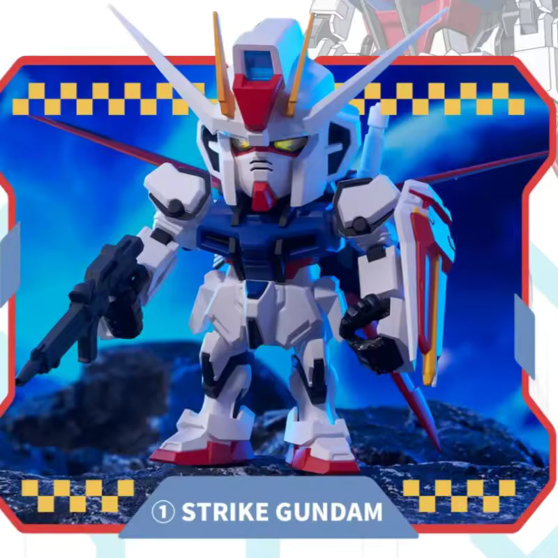 Bandai QMSV Gundam SEED Strike & Destiny Blind Box Miniature