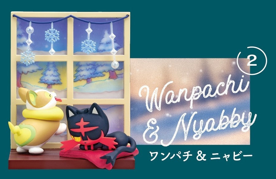 Re-Ment Pokemon Windowsill collection Miniature Figures