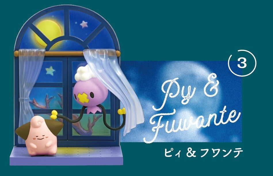 Re-Ment Pokemon Windowsill collection Miniature Figures