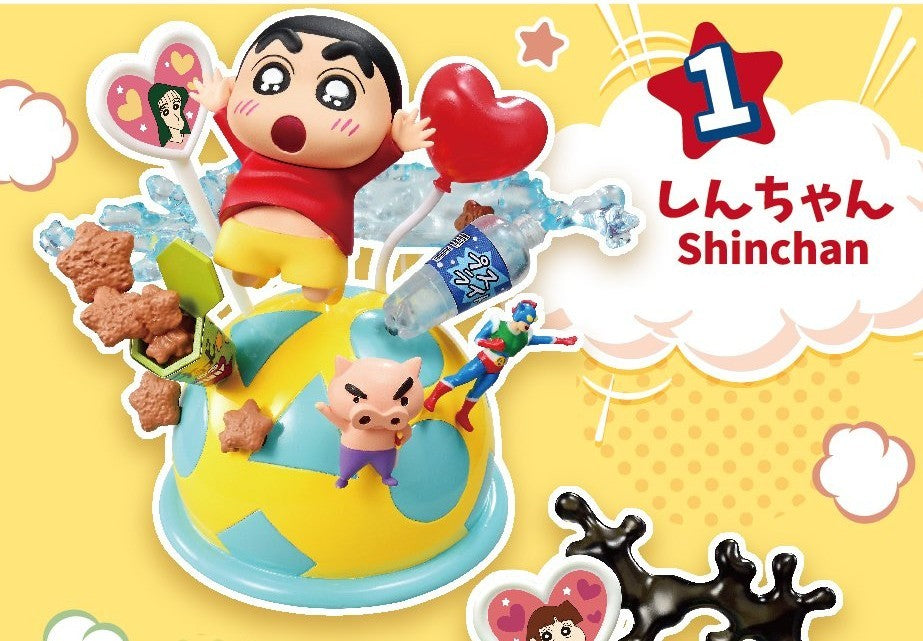 Re-Ment Crayon Shin-Chan POP OUT WORLD Shinchan
