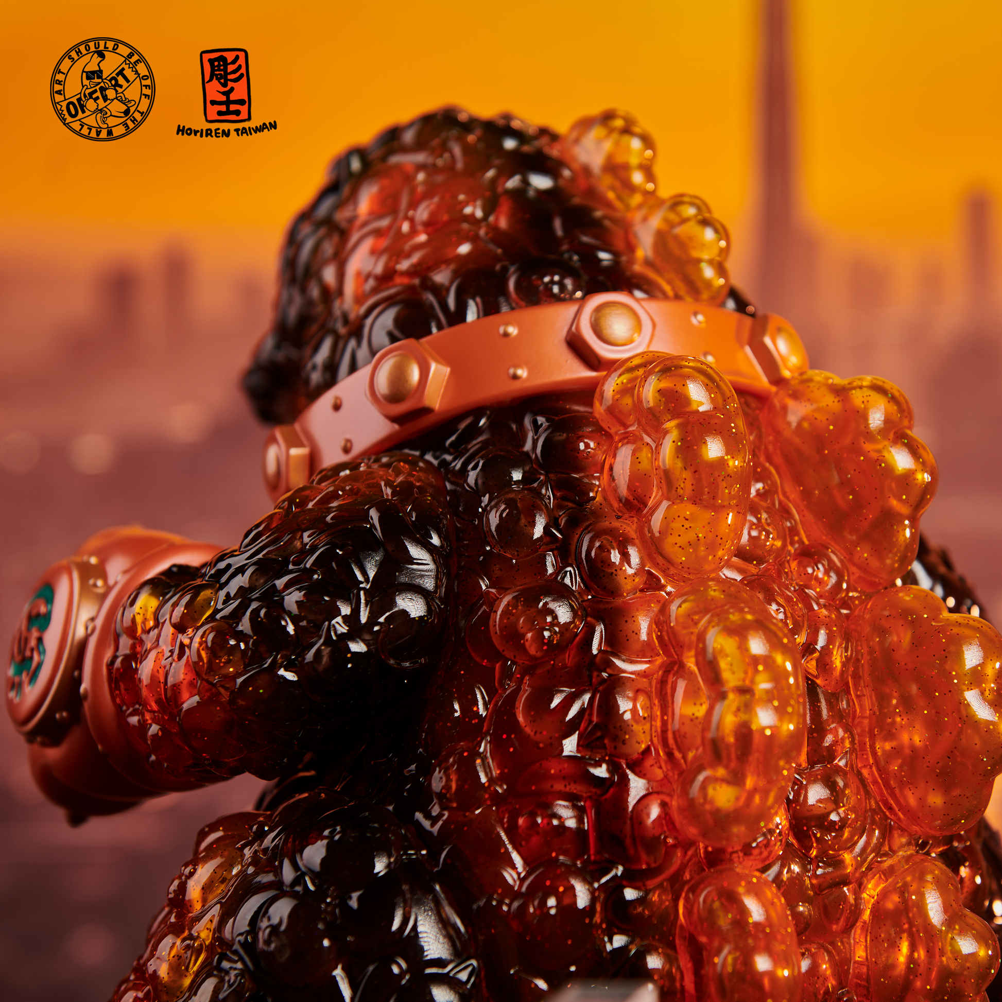 Red Flame Hundred Cats Full Body Kaiju Figure by OFFART X Horiren Red Flame Hundred Cats Full Body Kaiju Figure by OFFART X Horiren