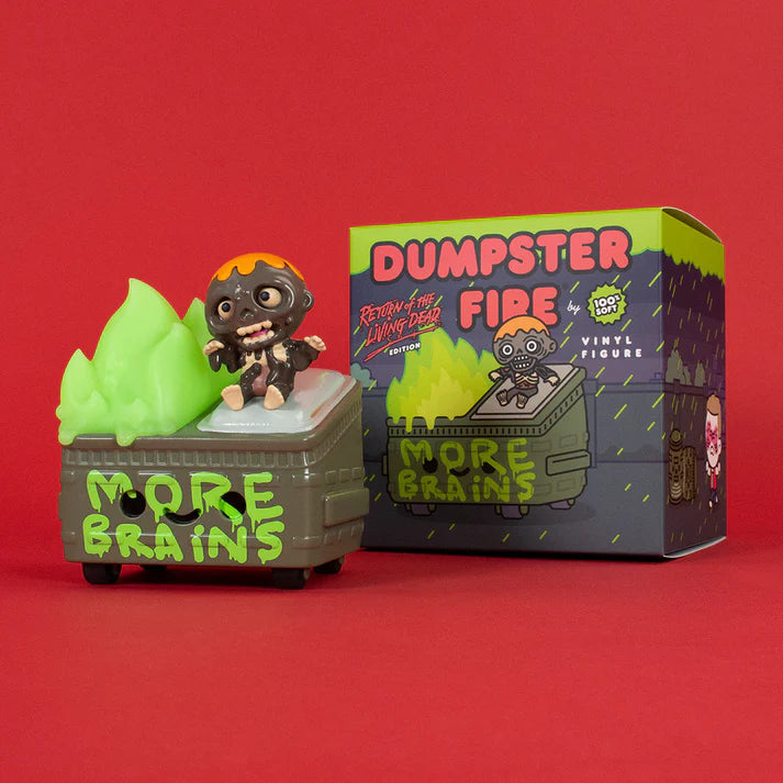 100% Soft Return of the Living Dead Dumpster Fire Vinyl Figure