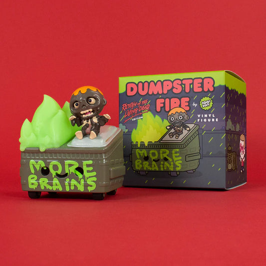 100% Soft Return of the Living Dead Dumpster Fire Vinyl Figure