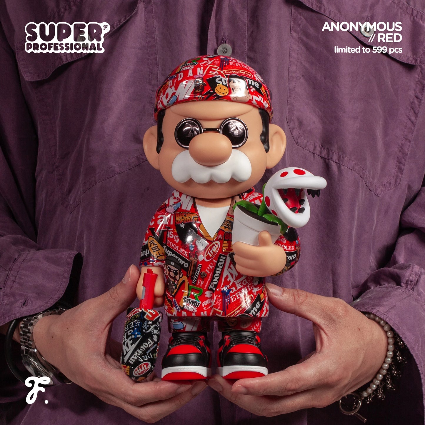 Fools Paradise Mario SUP. PRO. ESNTL  Anonymous RED