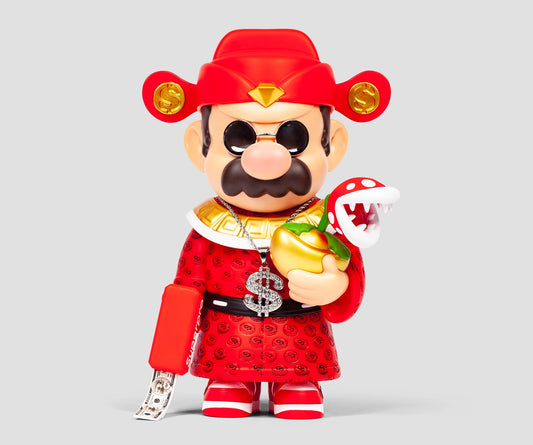 Super Mario Art Toy God of Wealth