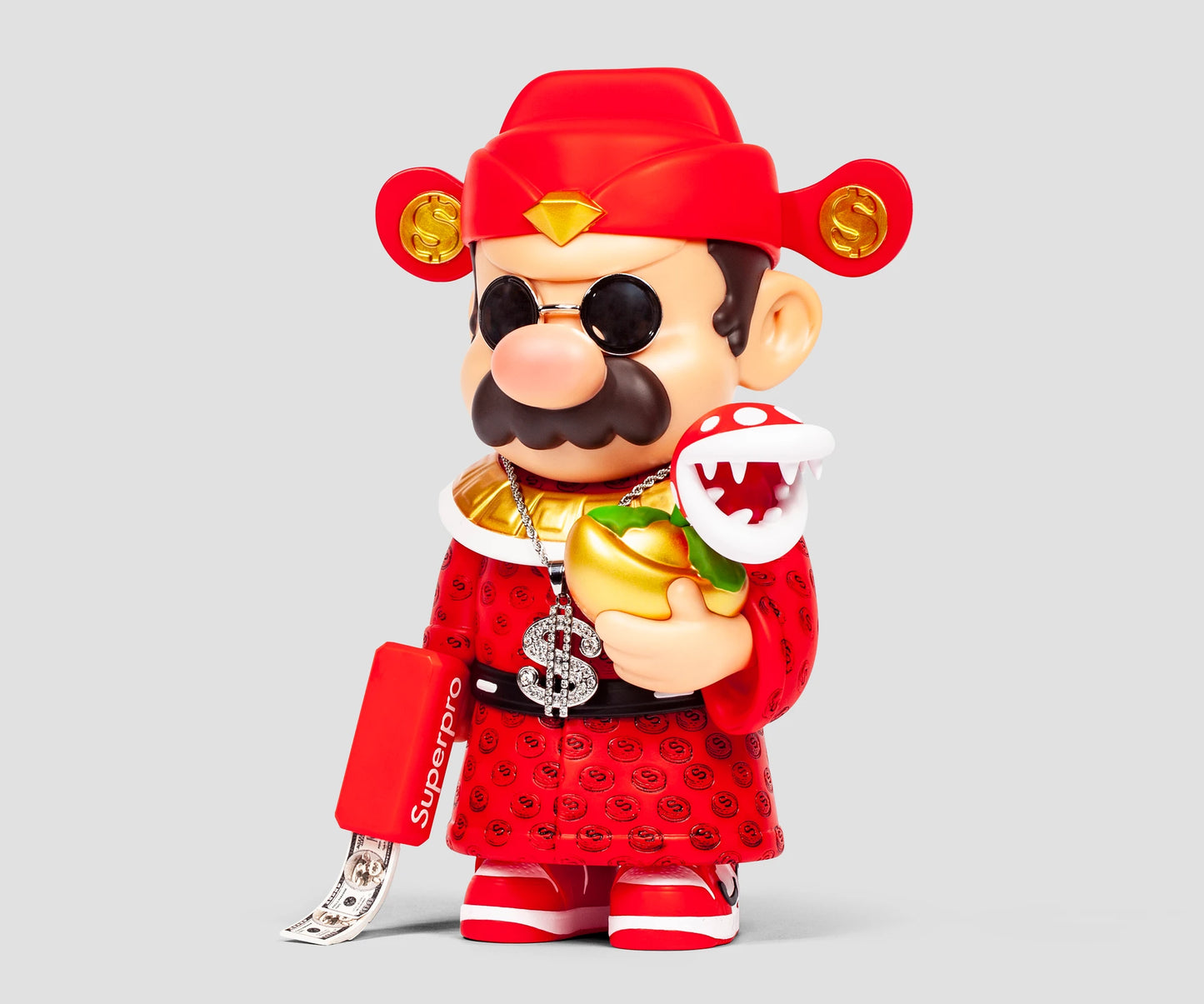 Super Mario Art Toy God of Wealth