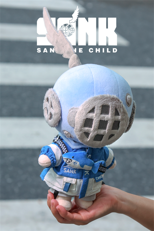 Sank Toys Sank-Little Captain Plush Doll Designer Art Toy
