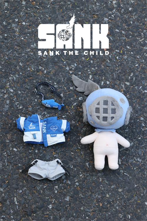 Sank Toys Sank-Little Captain Plush Doll Designer Art Toy