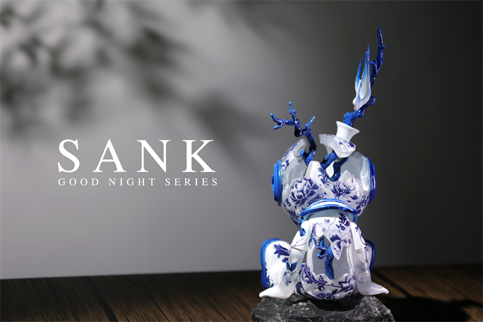 Sank Good Night Series - China Blue Art Toy Figure