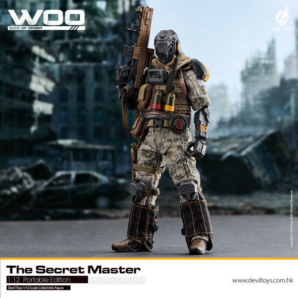 Way of Order Secret Master (OG) 1:12 Action Figure by Devil Toys