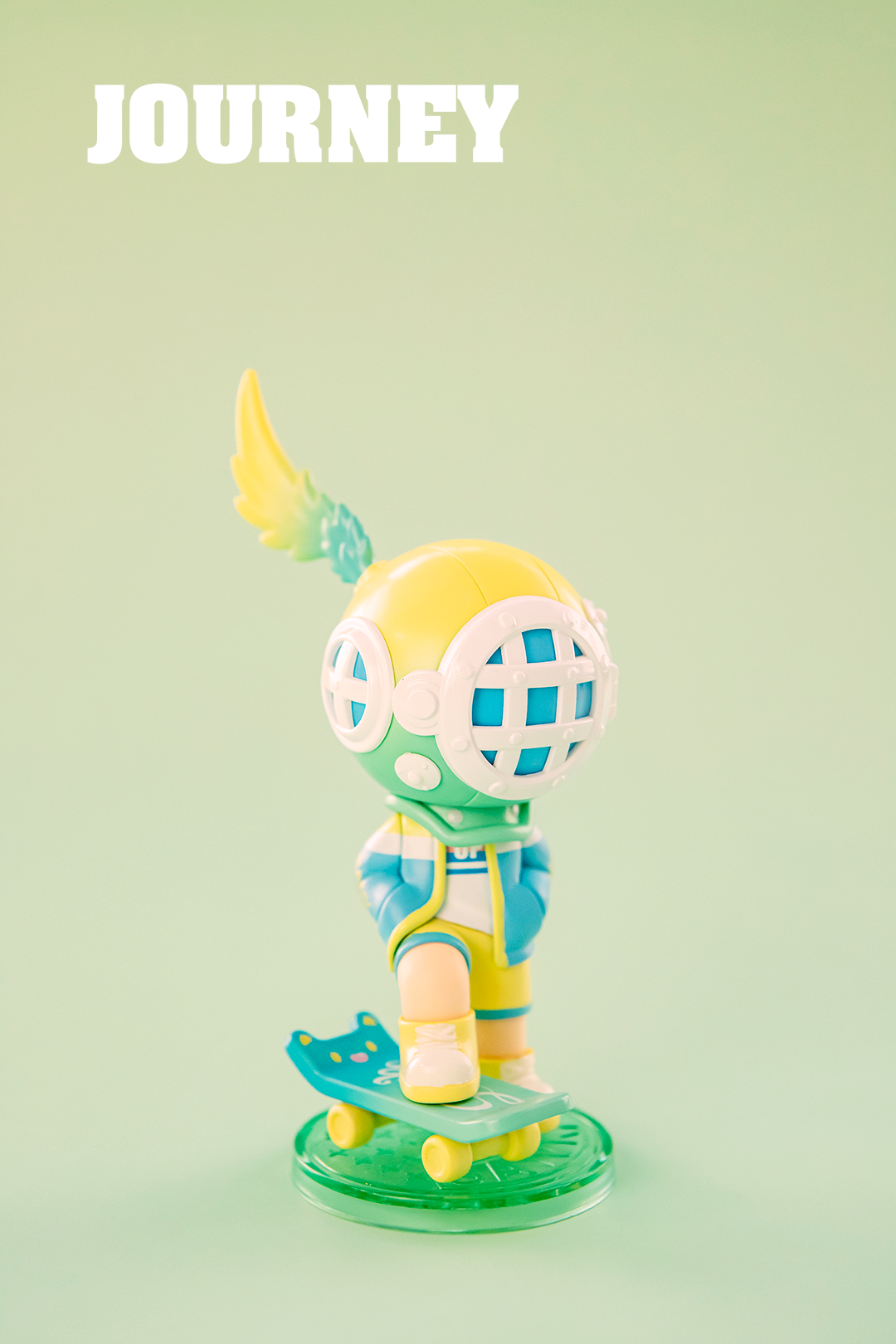 Sank Toys Skaterboarder Vinyl Figure