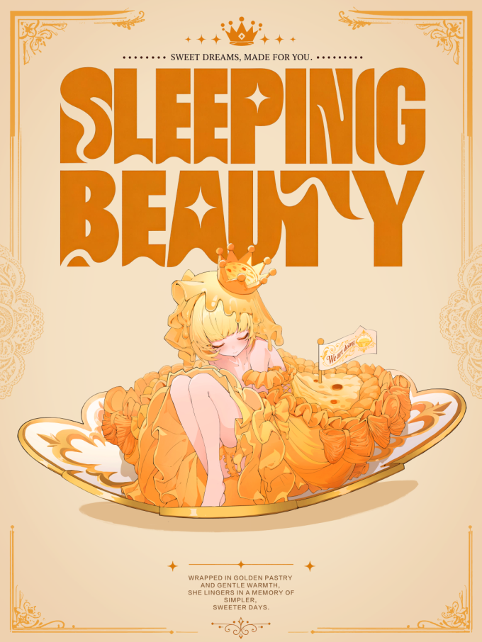 WeArtDoing Sleeping Beauty-Pastel de Nata Fairies