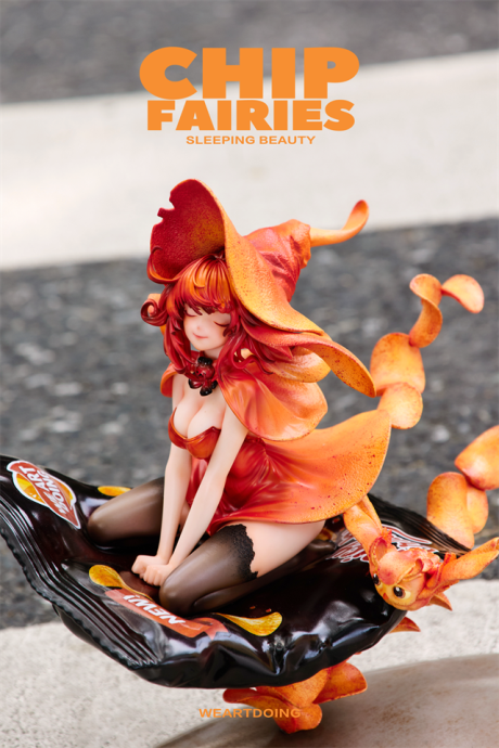 WeArtDoing Sleeping Beauty Chip Fairies Chilli Figure