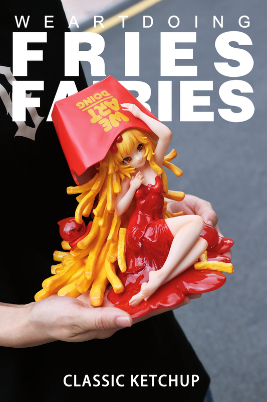 WeArtDoing Sleeping Beauty Fries Fairies Classic Ketchup Figure