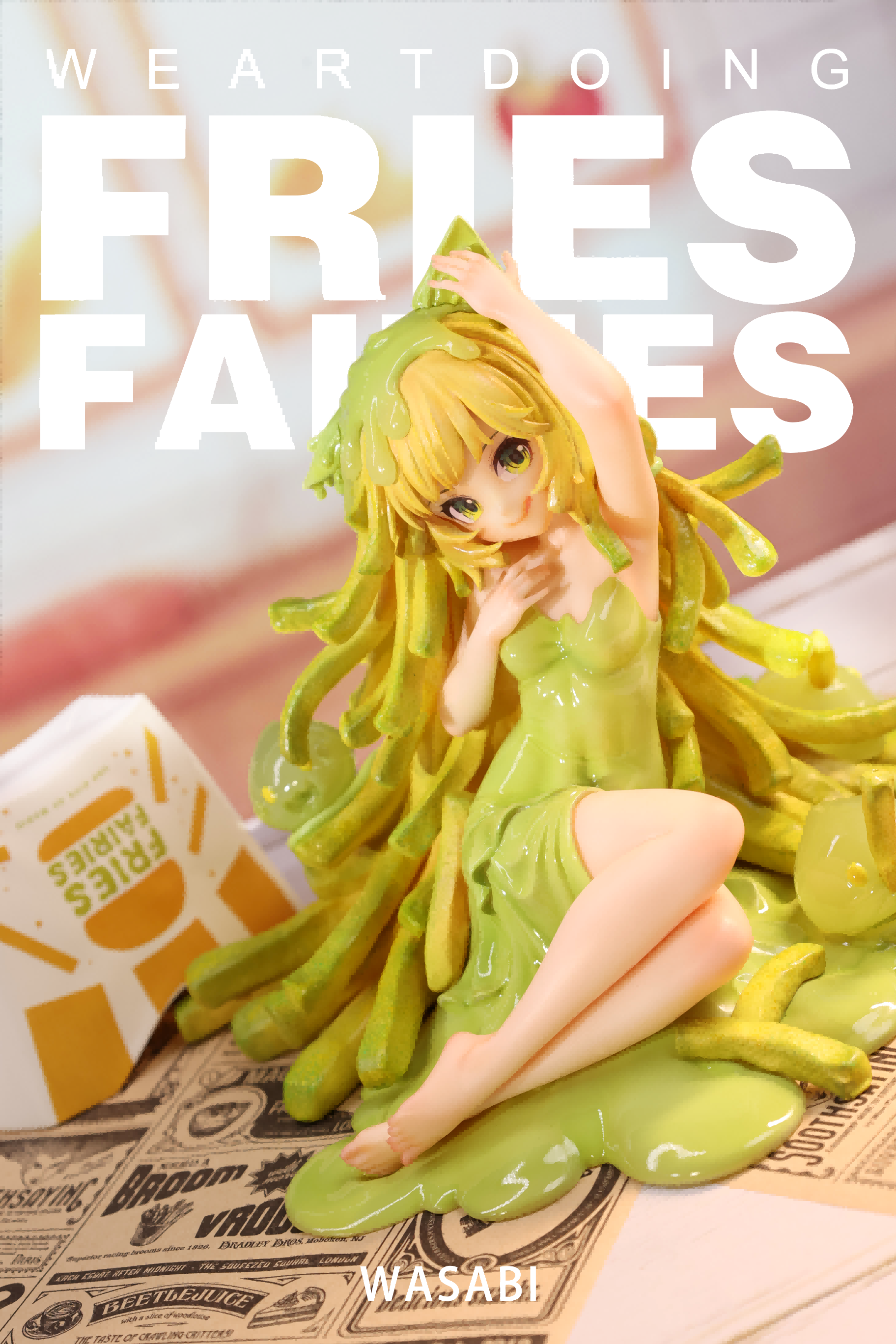 WeArtDoing Sleeping Beauty Fries Fairies Wasabi Figure